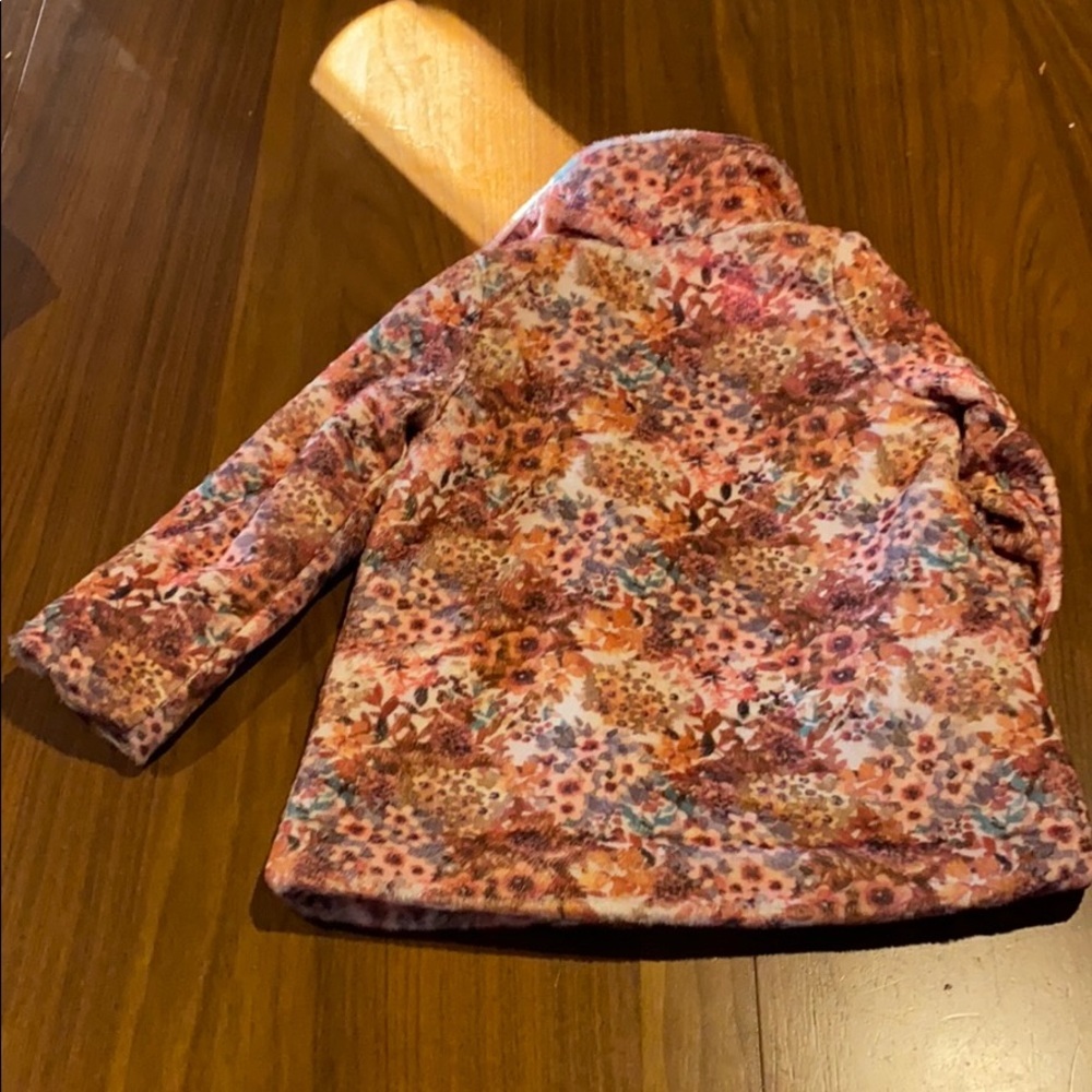 Cynthia Rowley Fuzzy Floral Jacket - Picture 5 of 5